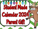 Student Made Calendar 2024 (Parent Gift) UPDATED YEARLY!!