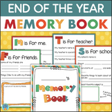 End of the Year School MEMORY BOOK Yearbook Kindegarten 1s