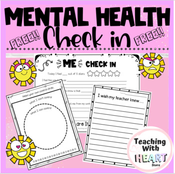 Preview of Student Mental Health check in