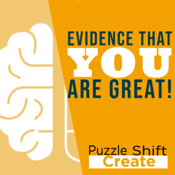 Preview of Student Mindsets: Evidence that you are great!