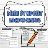 Student Mini Anchor Charts