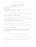 Personal Mission Statement Worksheets & Teaching Resources | TpT