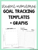 Student Monitored Goal Tracker and Graphing Templates