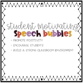 Student Motivating Speech Bubble Quotes