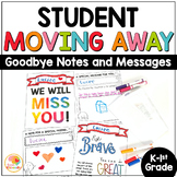 Student Moving Away Goodbye Memory Book