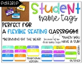 Student Name Tags (Wearable)