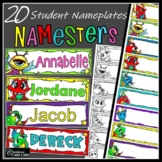 Student Nameplates - NAMESters - Labels