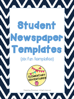 Preview of Student Newspaper Templates