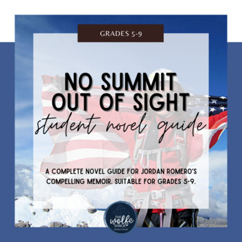 Preview of Student Novel Guide - No Summit Out of Sight