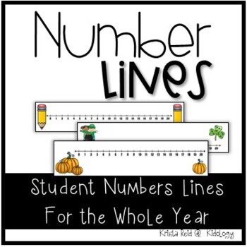 printable number lines to 20 teaching resources tpt