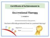 Student OT Certificate