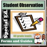 Student Observation Form