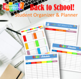 Student Organizer & Planner | EDITABLE