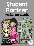 Student Partner Match Up Cards: A Fun Matching Activity to