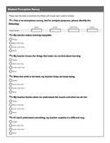 Student Perception Survey