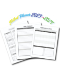 Student Planner 2023-2024, Daily, Weekly, & Monthly Studen