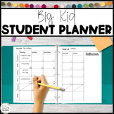 Student Planner/Agenda Template for Upper Grades EDITABLE