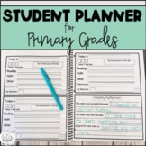 Student Planner/Agenda for PRIMARY STUDENTS