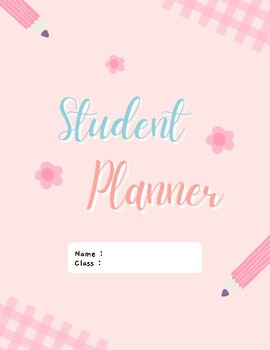 Preview of Student Planner: Digital Download Printable (68 Pages: $0.99)