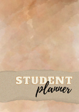 Student Planner, Digital Planner Shop Bundle, Daily Planne