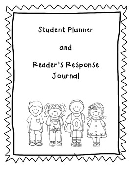 Student Planner Reader S Response Journal Combo