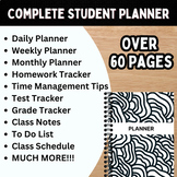 Student Planner for Executive Functioning: Checklists and 
