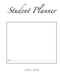 Student Planner with Executive Functioning Support