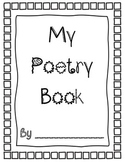 Student Poetry Booklet CCSS 3.RL.5, 3.W.4, and 3.W.10