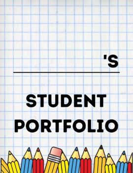 Preview of Student Portfolio Cover Page