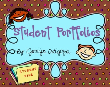 Preview of Student Portfolio Kit - A Student Self Reflection Tool