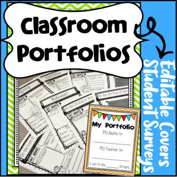 End Of Year Portfolio Cover Teaching Resources Tpt