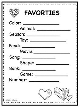 Preschool/Kindergarten Student Portfolio--Memory Book | TpT