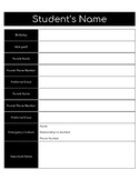 Student Profile(includes communication and observation log)