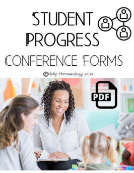 Preview of Student Progress Conference Forms (PDF)