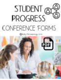 Student Progress Conference Forms (PDF)