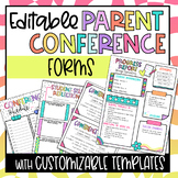Student Progress Report | Parent Conference Forms | Rainbow