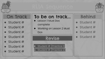 Preview of Student Progress Tracker