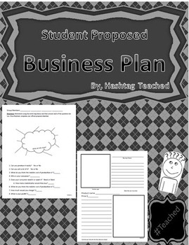 Preview of Differentiated Student Proposed Business Plan - Covers Supply and Demand
