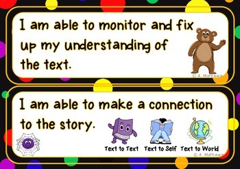 Preview of Student Reading Goals Clip Chart/Display {Daily CAFE and Marzano inspired}