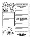 Student Reading Goals Parent Teacher Conference Form