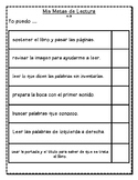 Student Reading Strategy Goals - Spanish