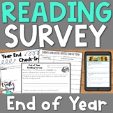 Student Reading Survey | End of Year