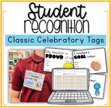 Student Recognition Tags | Positive Note Home to Celebrate