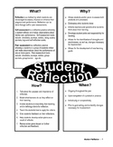 Student Reflection Cards/Worksheets/Exercises