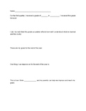 Student Reflection Form