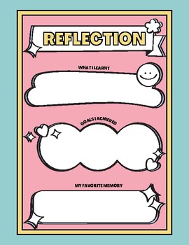 Preview of Student Reflection SEL Worksheet - Perfect for Social-Emotional Learning