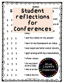 Student Reflection for Conferences