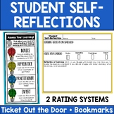 Student Self-Reflection Assessment - Self-Assessment Ticke