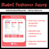 Student Reinforcer Survey