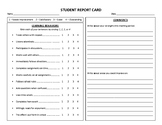 Student Report Card